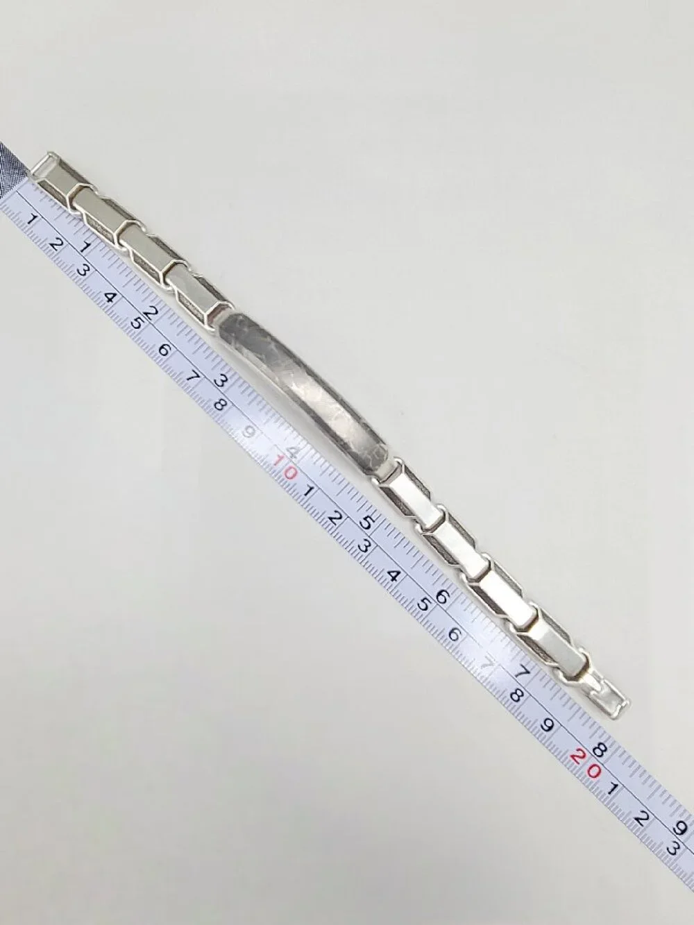 David Yurman Fused ID Bracelet in Sterling Silver w/ Meteorite - RARE